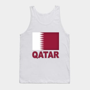 The Pride of Qatar - Qatari National Flag Design Tank Top